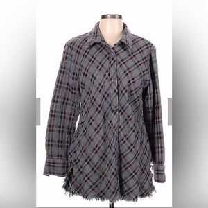 Cabi fringle button down